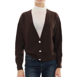 CARDIGAN GIOIELLO MARRONE